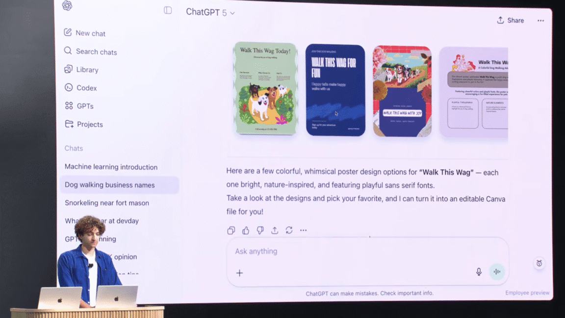 "OpenAI tryna turn ChatGPT into the Swiss Army knife of apps ๐ผ๐ง so we can vibe in one place ๐๐ #UniversalSimplicity"