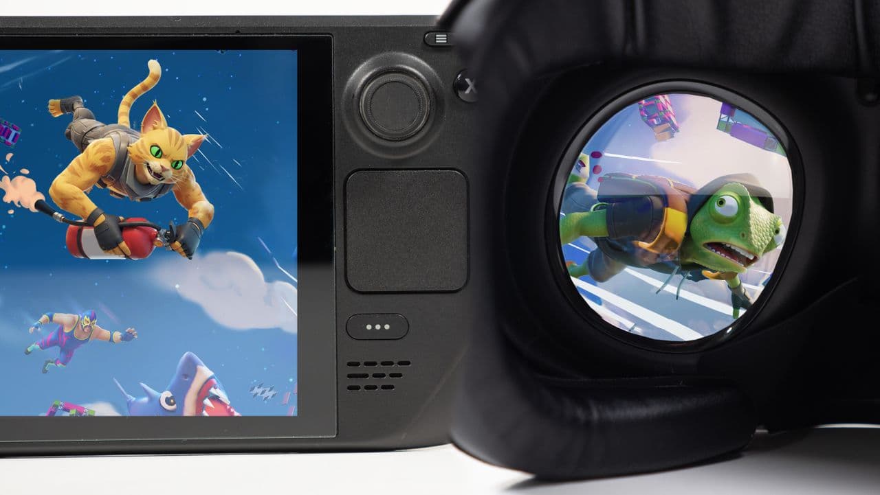 "Steam Deck vs. Meta Quest? 🪂 Just dive into this wild tag game & let chaos decide! 😂💀 #NoCap"