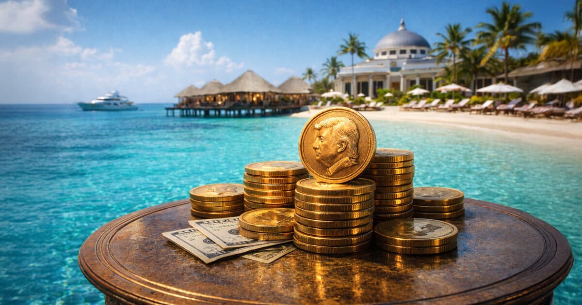 Trump’s crypto firm made $1.2 billion in 16 months because it found a way to sell resort debt as tokens