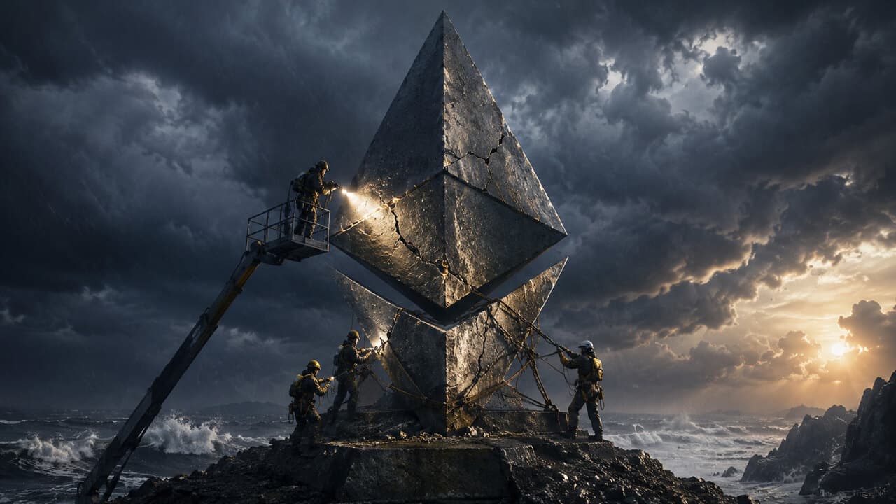 "ETH's selloff vibe check: Can neutrality save it from the Foundation glow-up? 💀🚀 #CryptoDrama"