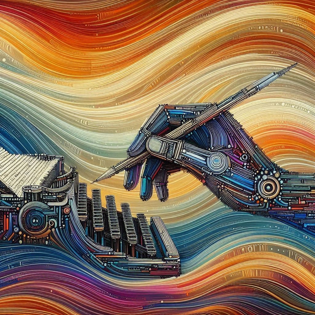 When your AI gets that glow-up for the workplace grind ๐ผโจโwe're entering the Skynet zone! ๐๐