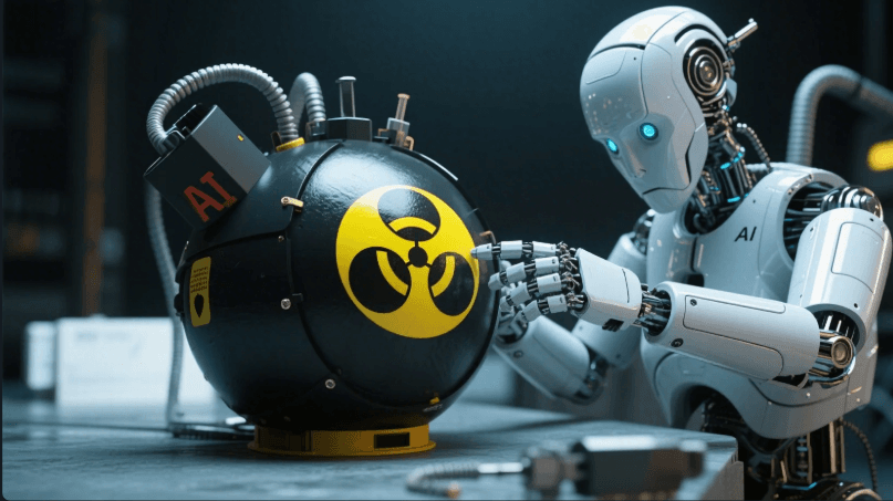 "AI about to become the new villain in a bad sci-fi flick. 🚨💀 OpenAI, we’re all seething! #Doomscrolling"