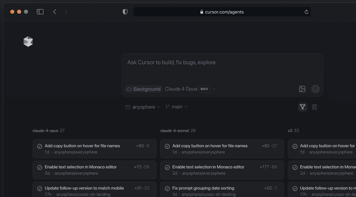 🚀 Anysphere’s Cursor dropping AI coding agents like it’s 2023! 💻✨ Say bye to cringe code! 🔥 #Based