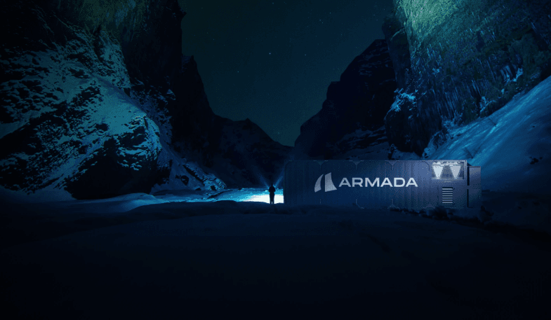 "Armada just raised $131M to bring the cloud to the desert 🏜️💸 Ready to flex on remote vibes! #TechWizards"