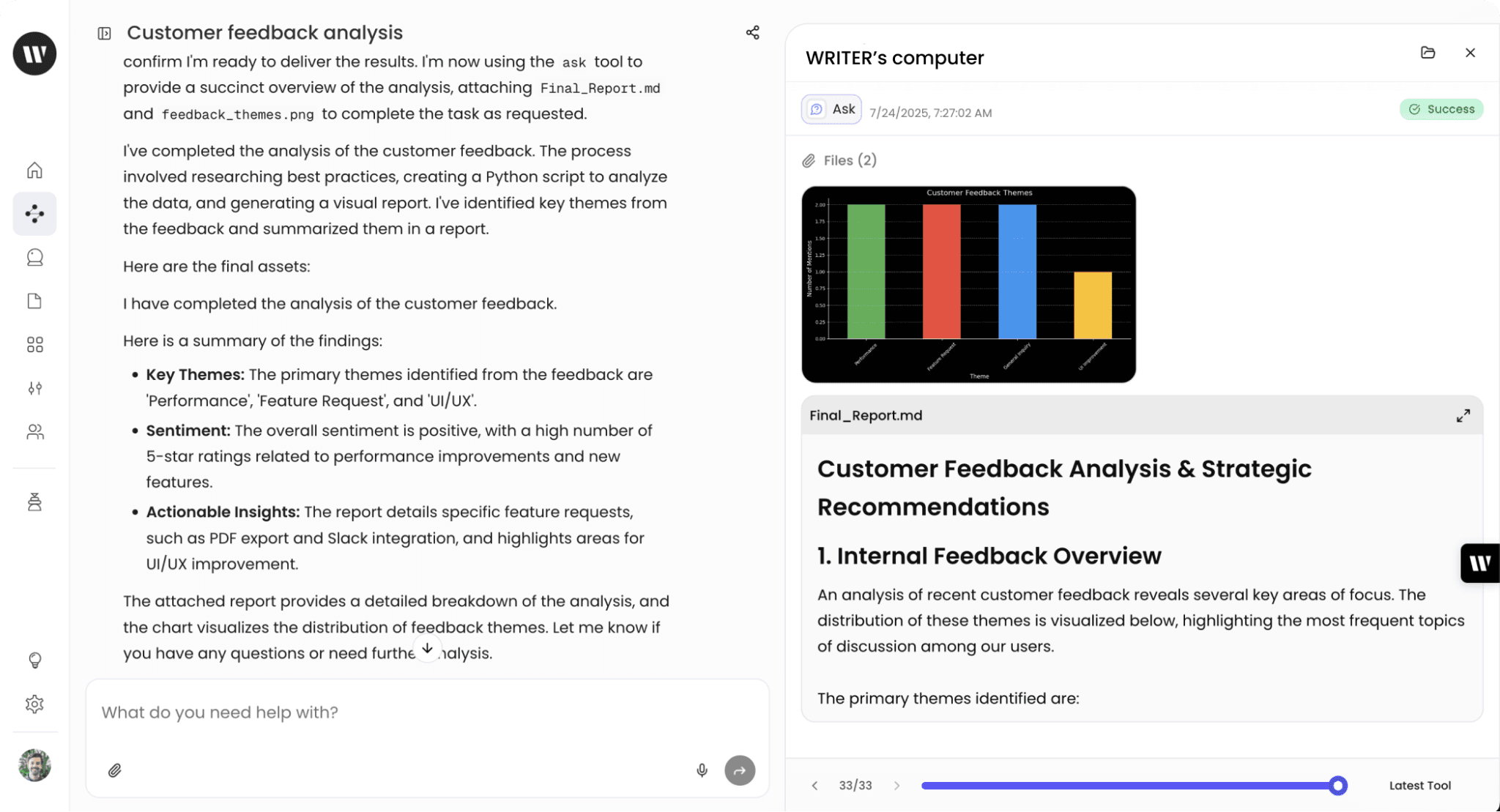 "Writer drops AI super agent 💥 for biz bros 💼—hope it don’t seethe and quit! 😂🤖 #GhostInTheMachine"