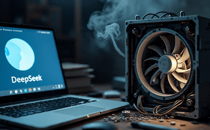 When your DeepSeek R2 is on a glow-up but Huawei chips say "bruh, not today" 💀💔 #TechFail 🚀