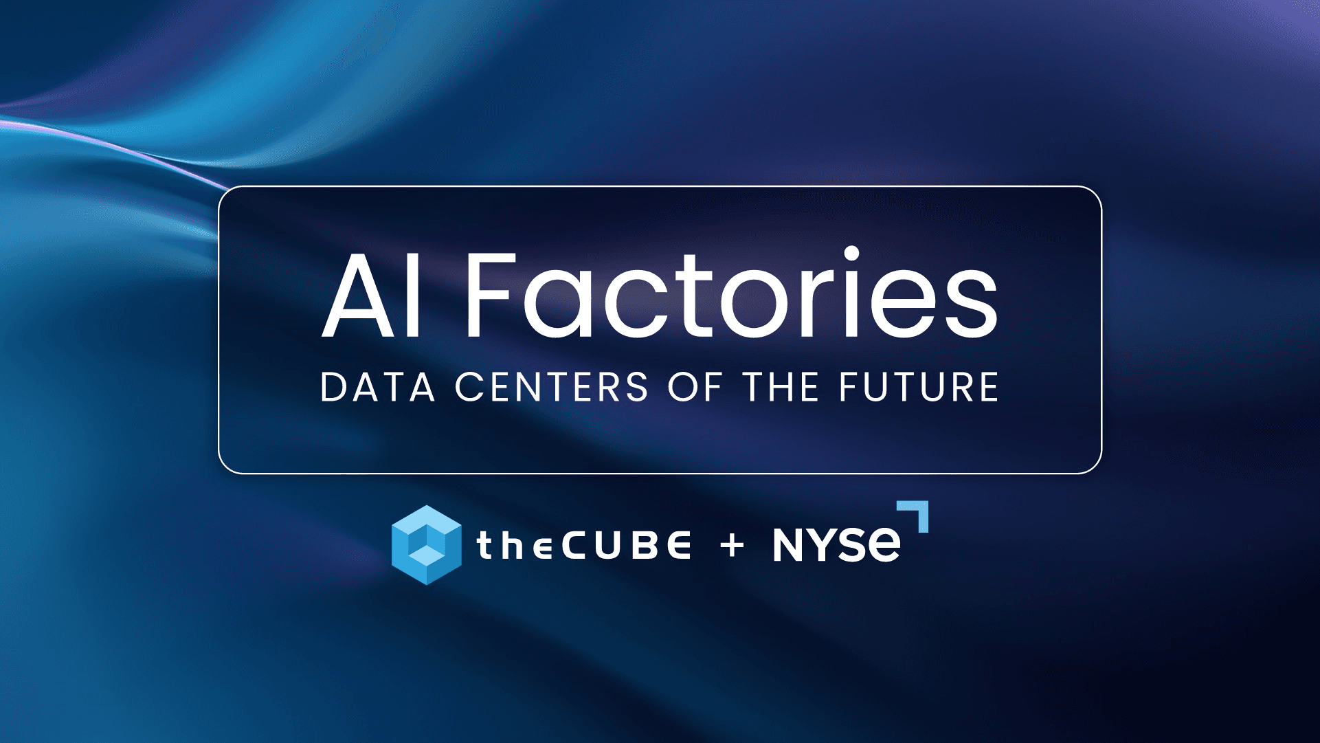 "Yo, are you ready to vibe with AI factories at theCUBE + NYSE? ๐๐ป It's gonna be lit ๐ฅ! Sept 26, donโt miss! #TechNerds"