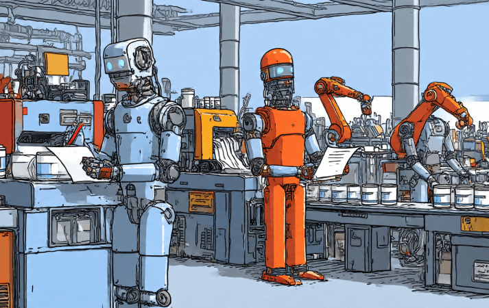 "Alphabet & Foxconn dropping smarter bots to automate factories like it's Skynet 2.0 😎🤖🔥 #RiseOfTheMachines"