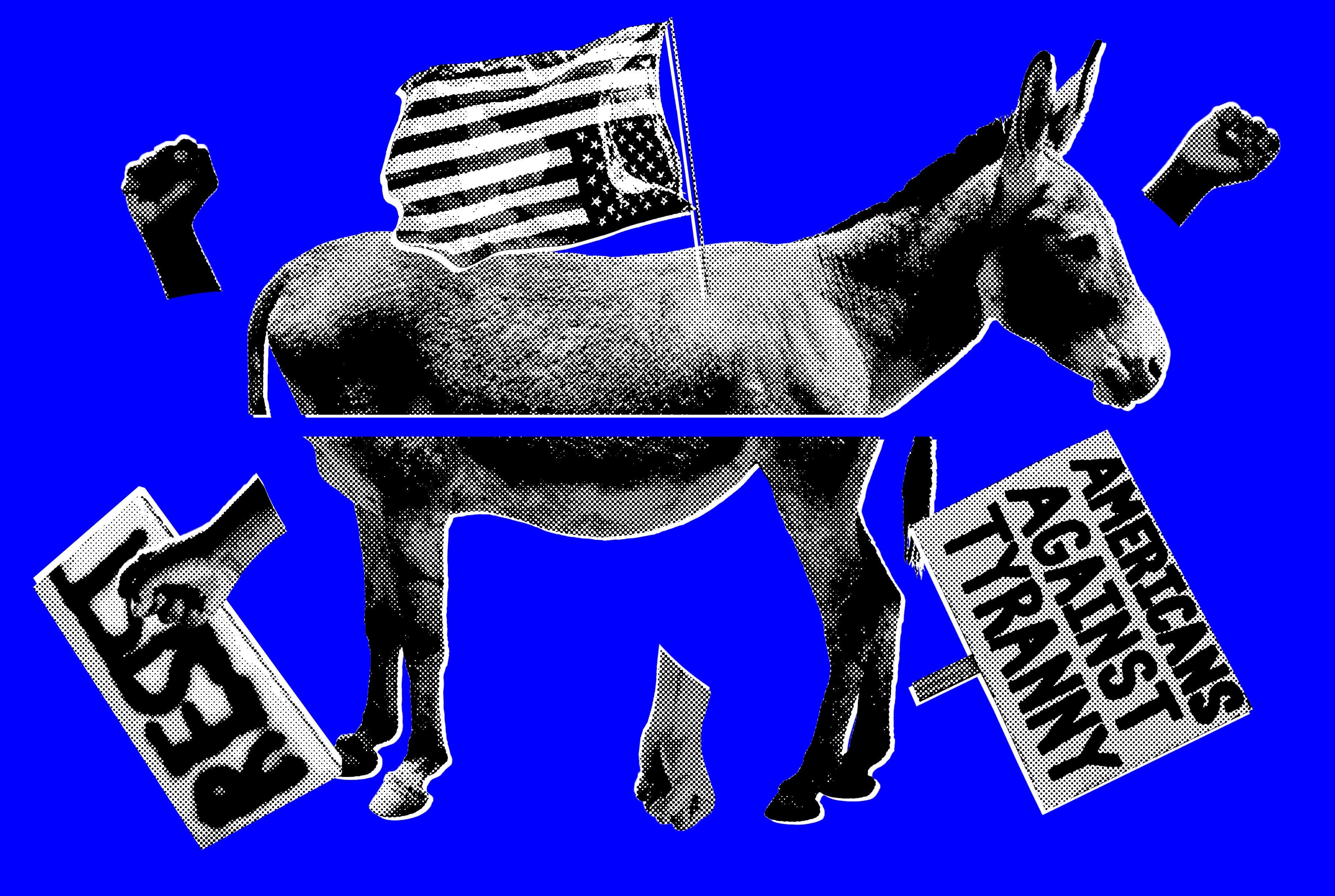 "Democrats: Trying to vibe but lowkey missing the whole party 🤡💔✨ #MeetAndMiss"