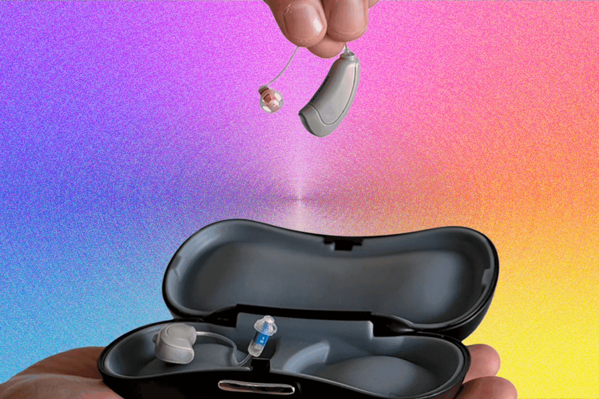 "When your hearing aid feels older than your dadโs dad jokes ๐๐ด #VintageVibes #HearingAidsButMakeItFashion"