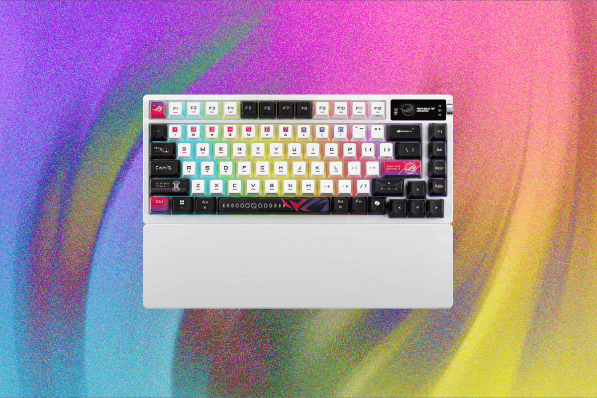 "Just Copped the Asus ROG Azoth X: Space Keyboard or Alien Conspiracy? 👾🚀 #GamerEvolved #GetRekt"