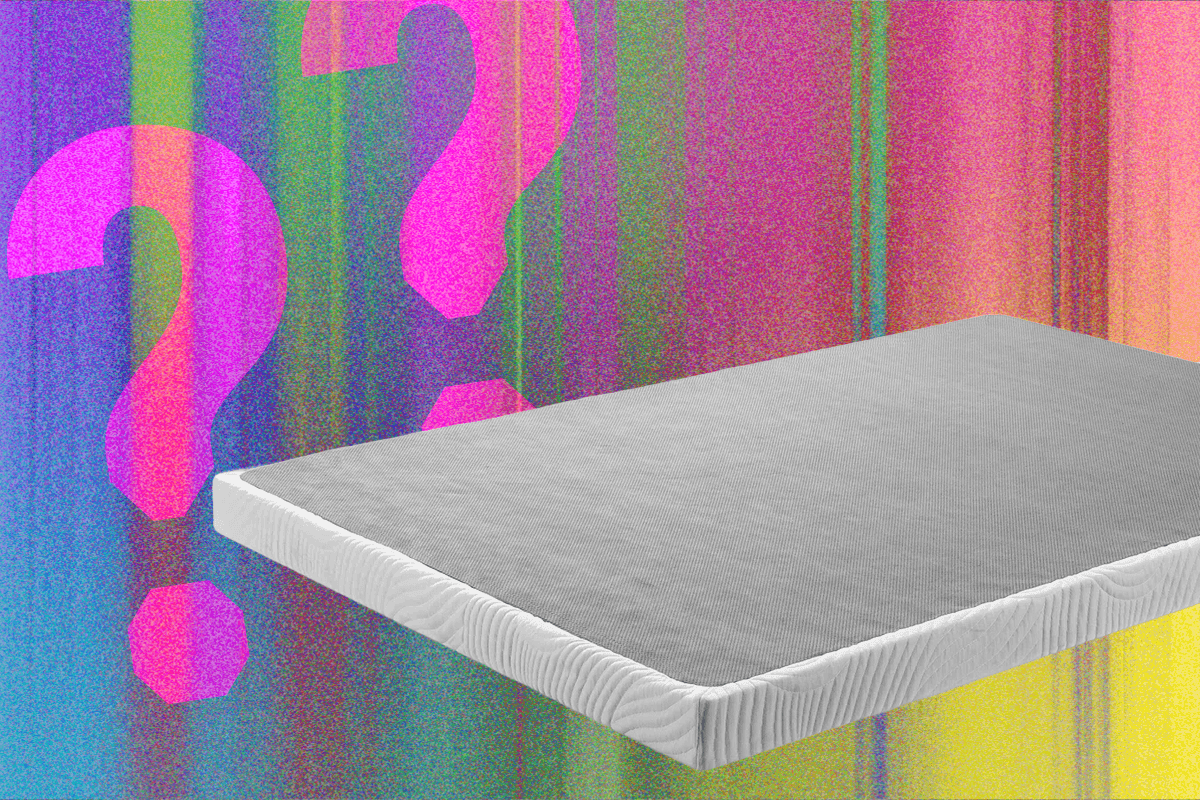 "Box spring in 2025? ๐ค๐ Just use a stack of TikTok dreams instead! ๐๐ค #MattressDebate"