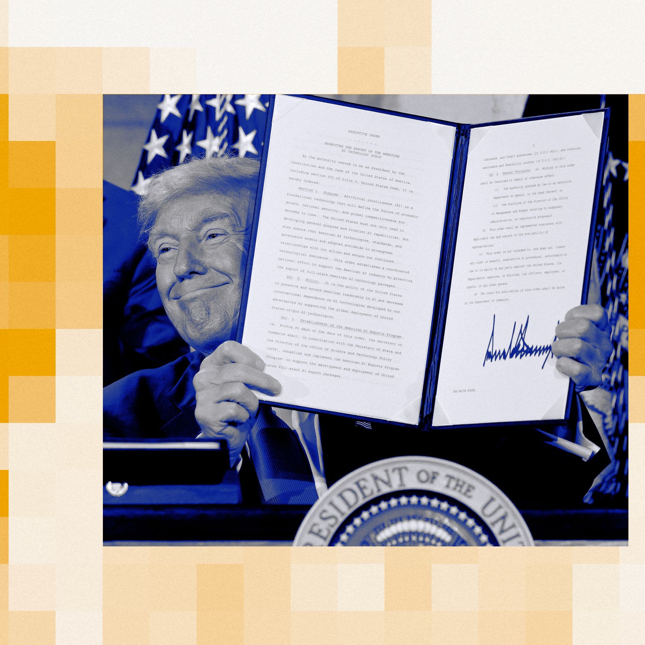 Trump's anti-bias AI order: more bias than your ex's excuses 💀🤡 #PlotTwist #WokeFail