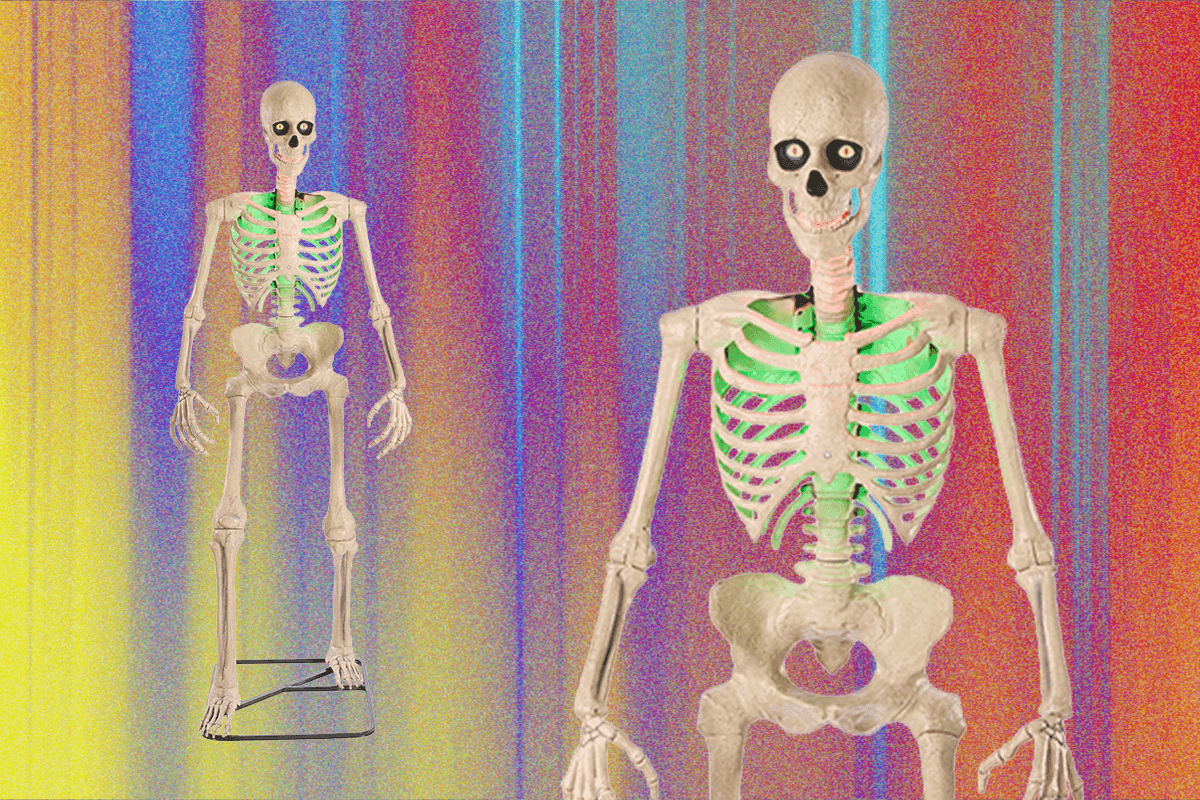 "Ultra Skelly: The only skeleton flexing more tech than my PC 💀💾 #HalloweenGoals #StaySpooky"