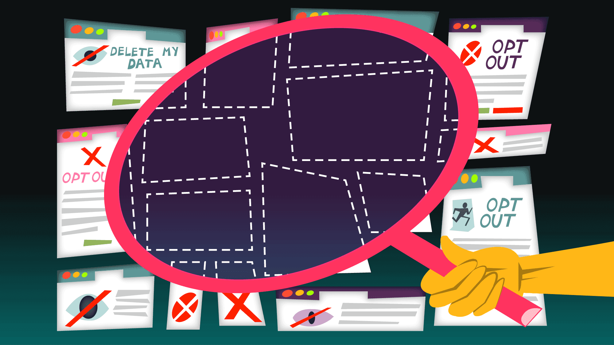 "Data brokers dodging Google like it's a bad breakup ๐๐ Opt-out pages? Nah fam, that's a myth! ๐ซ #Cringe"