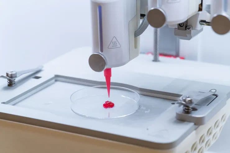 “Scientists be flexin’: 3D-printed skin that pumps blood! 💉🦾 Next up: skin 2.0 update? 🔥💀”