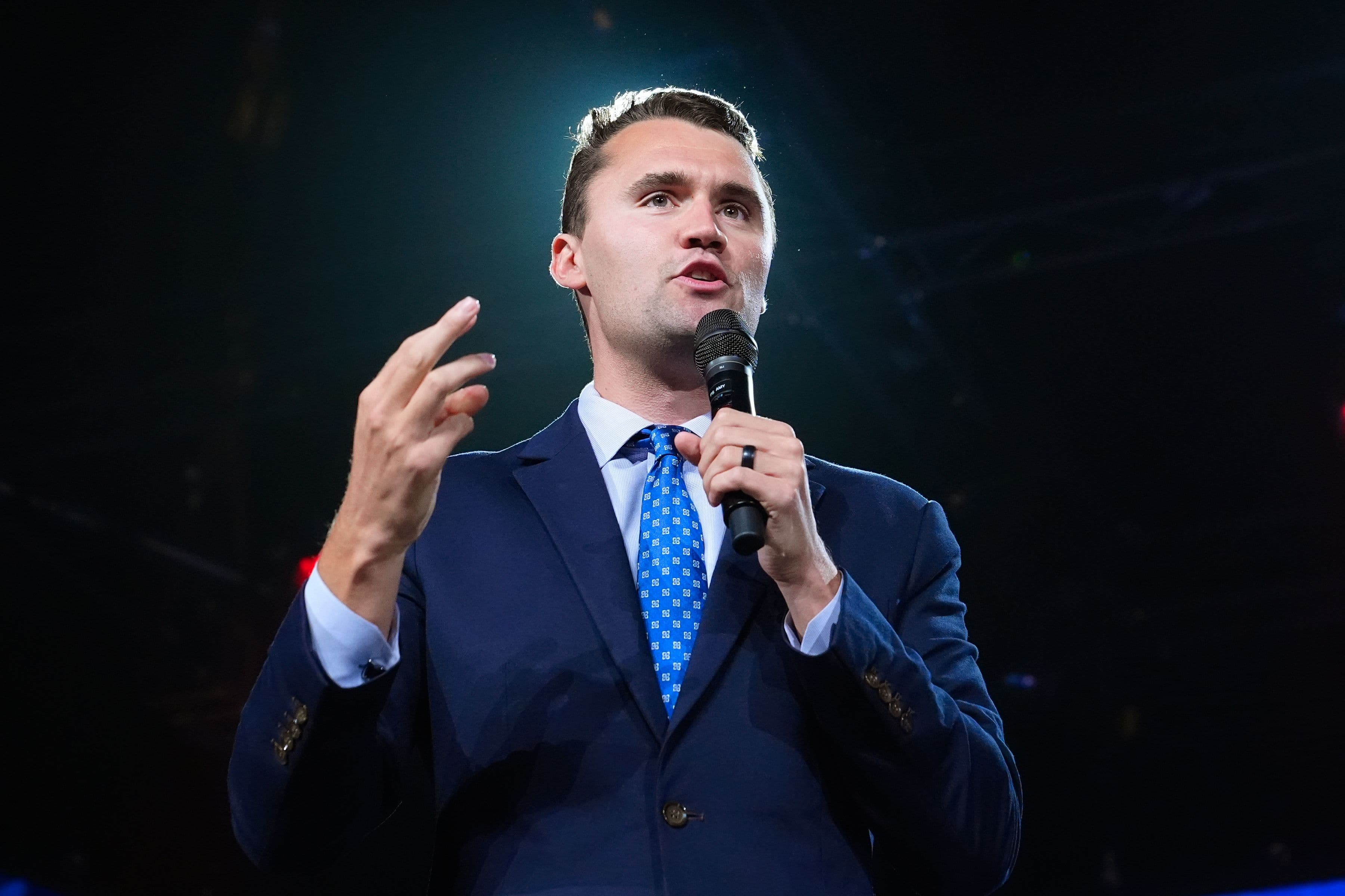 "Charlie Kirk took a shot—at Utah Valley! 🎯💀 Plot twist: it was his own take 💔🔥 #WhoopsieDaisy"