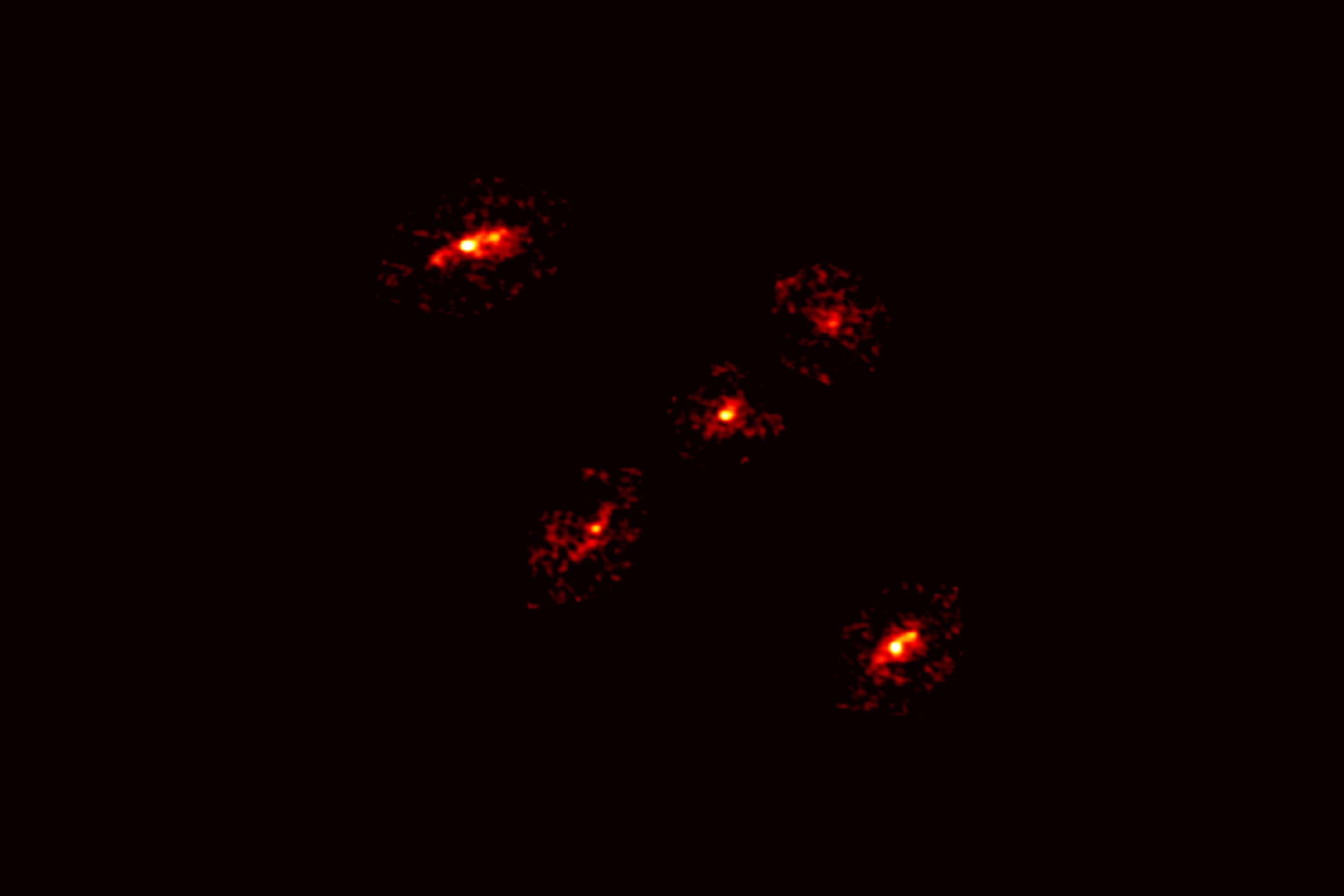 "Scientists found Einstein's Cross 🔍💫 But fr fr, it's just a giant dark matter halo flexing on us! 💀🖤"