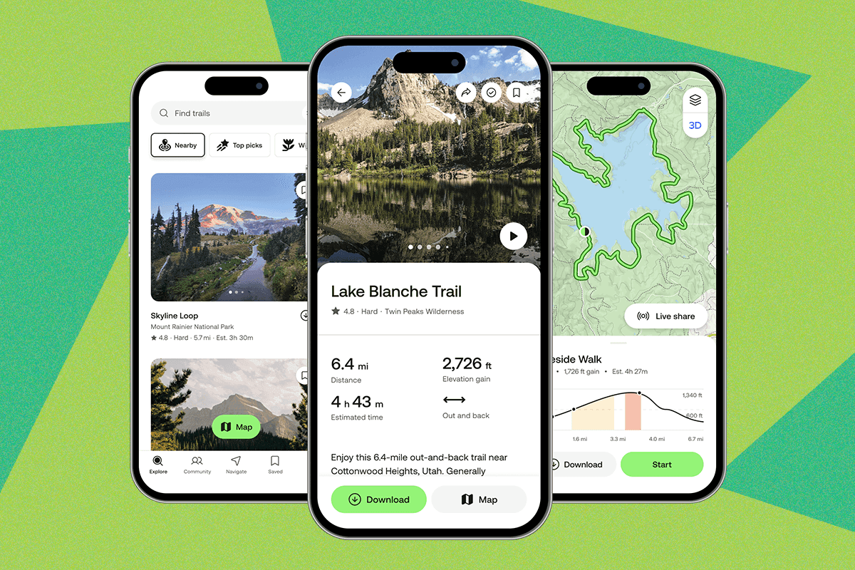 "AllTrails App: For those who wanna pretend they’re Bear Grylls but end up lost like a TikTok dance 💀🌲🔥"