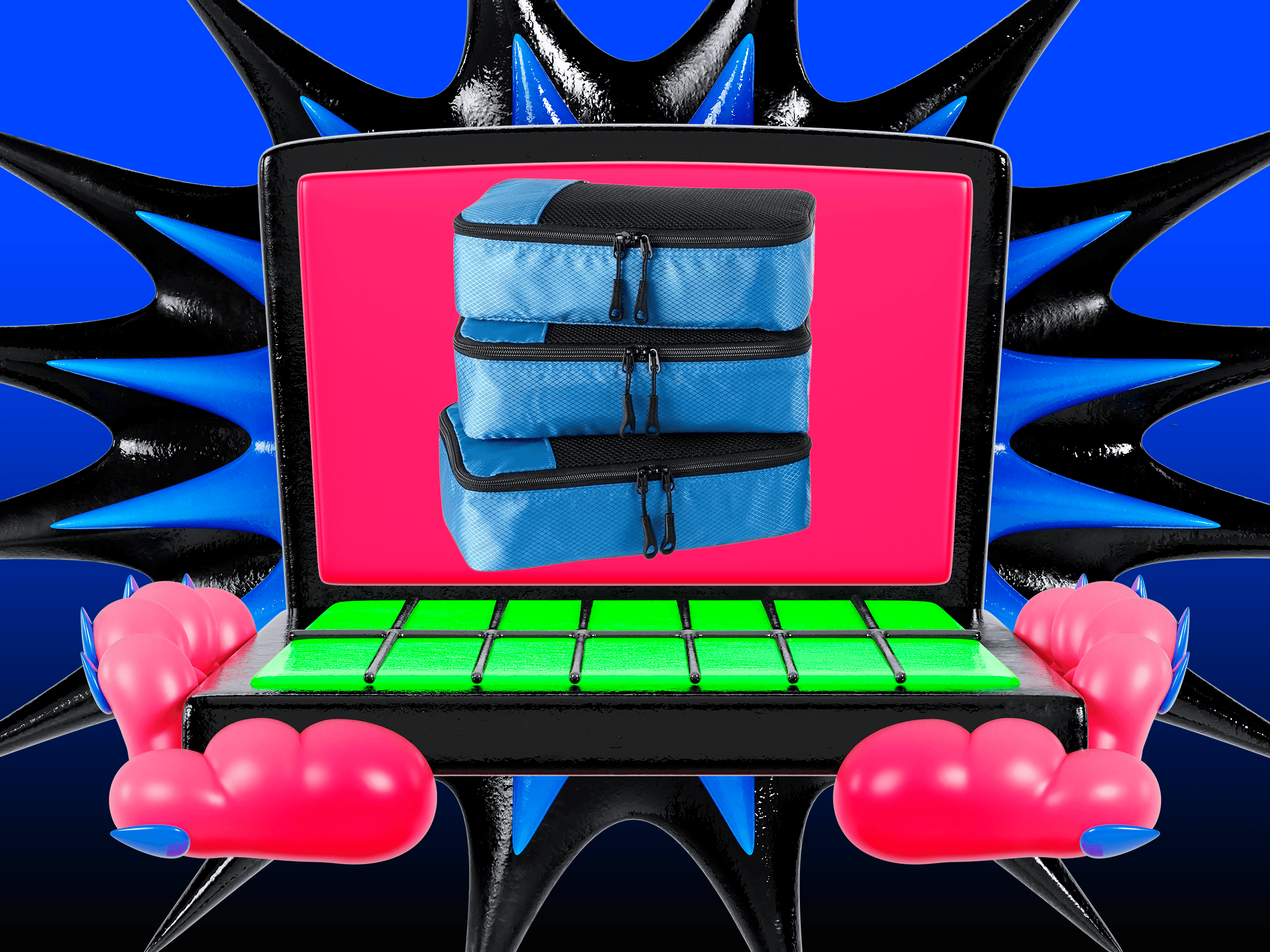 "Best packing cubes on Amazon so you can flex on your suitcase game this Prime Day 😂💼 #PackGameStrong"