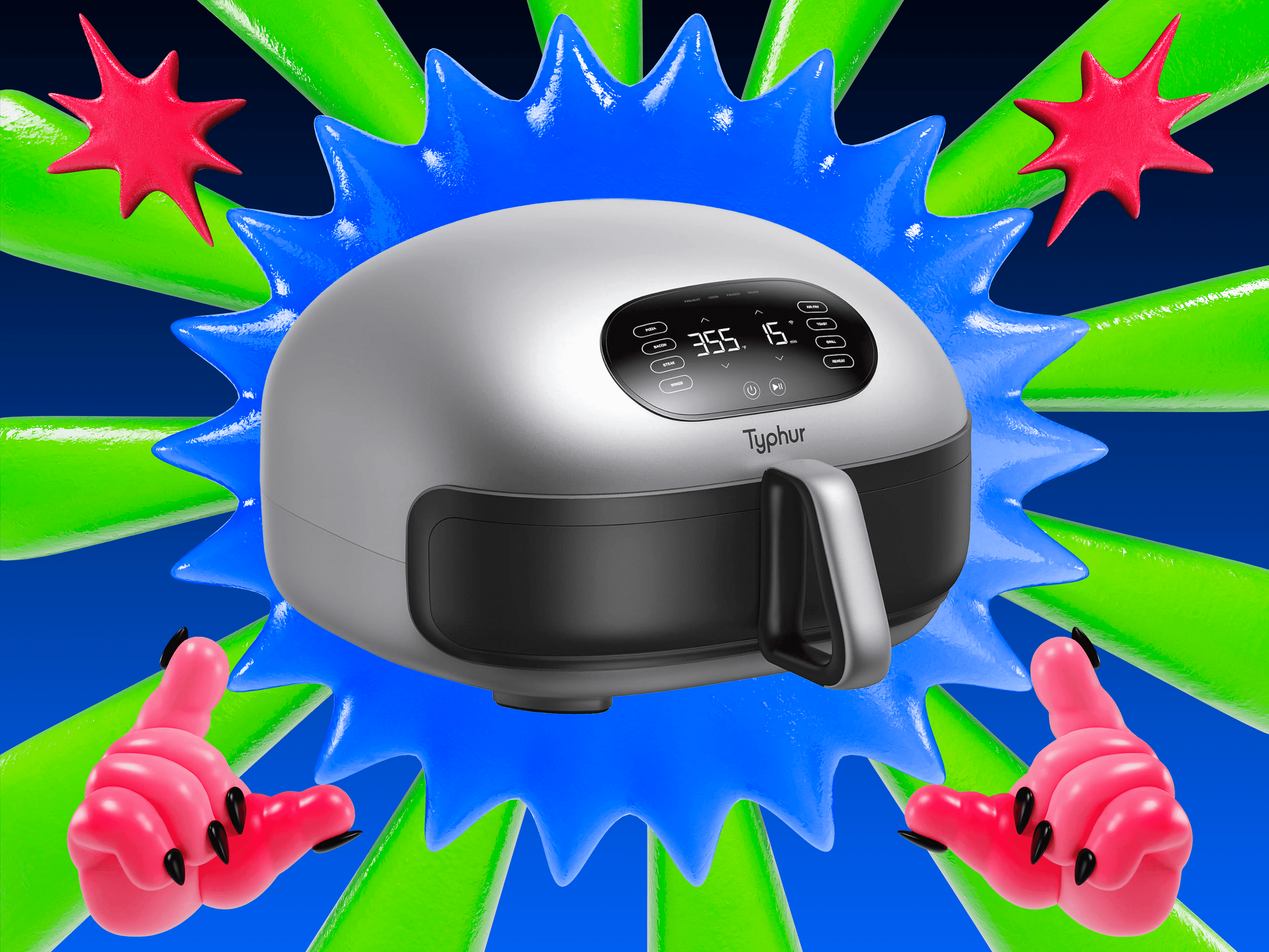 🚨🔥 Air fryer on sale—40% off! Time to fry your food and dreams 🍟💔 #NoCap #Blessed