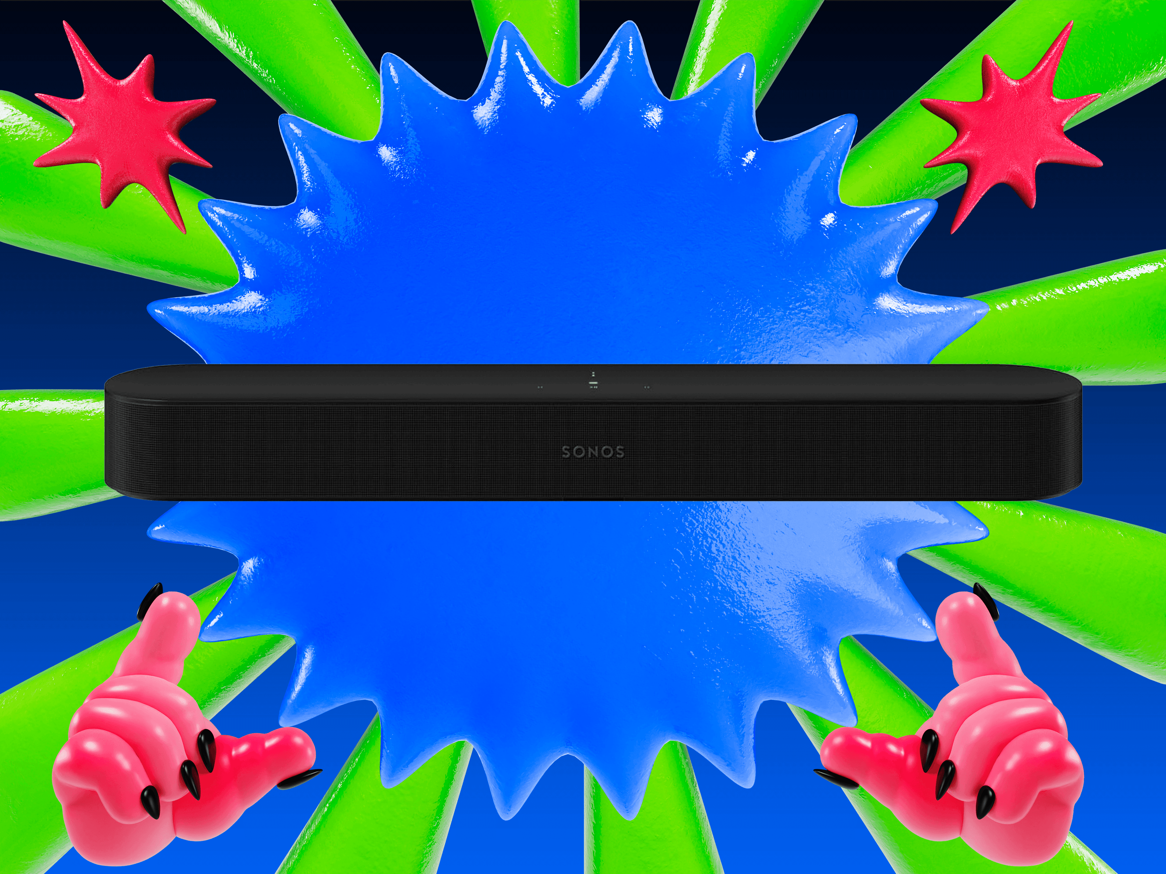 "25% off Sonos Soundbar: Your eardrums don't know what hit ‘em! 🎶💥 #SoundOnOrThrowItOut"