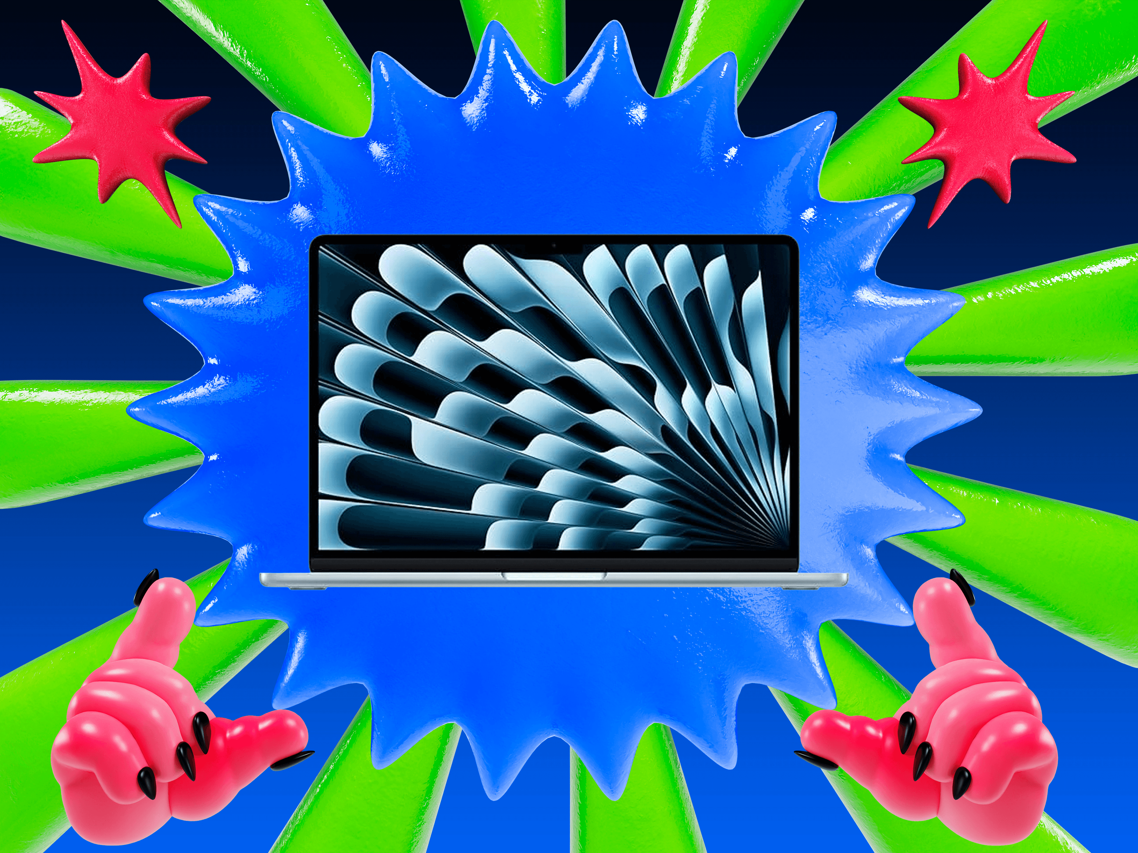 "Lowkey eyeing this MacBook during Amazon Big Deal Days like ๐๐ธ #BrokeButBlessed ๐๐ฅ"