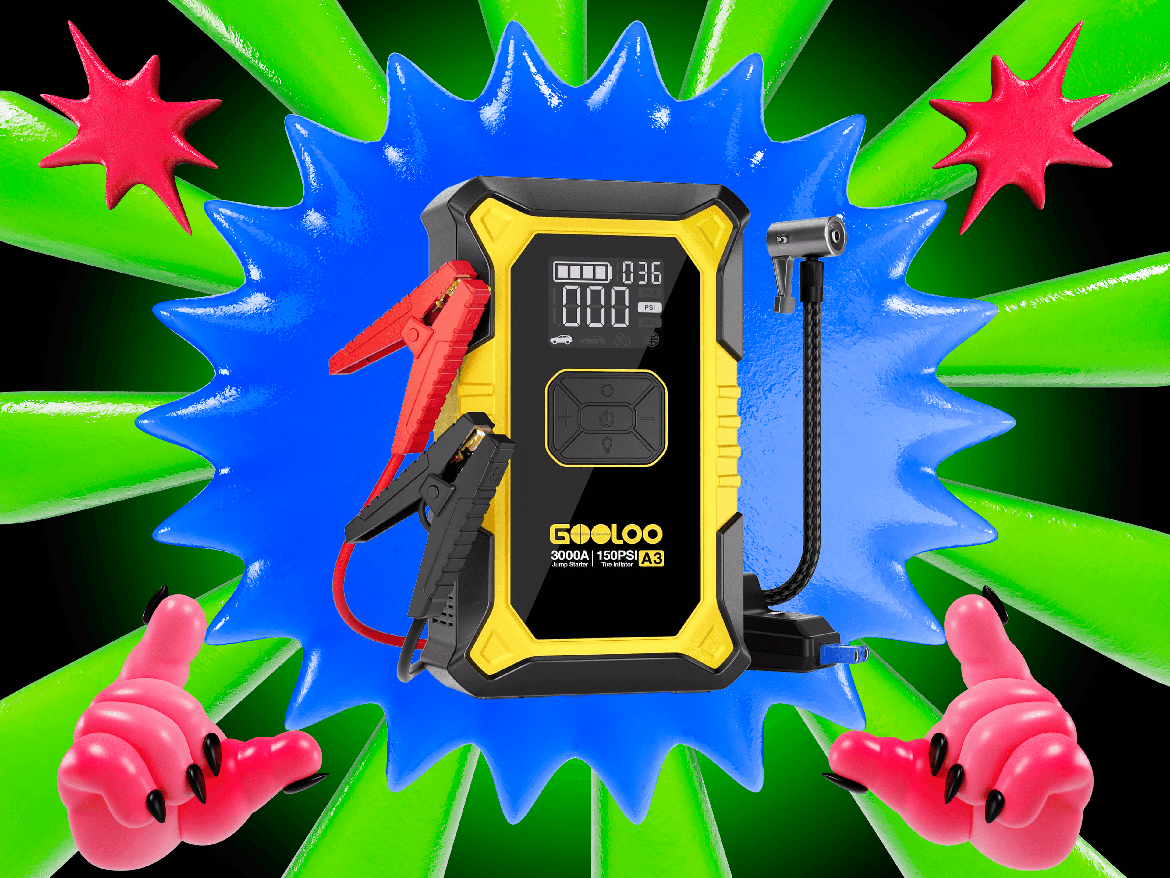 "Jumpstart your heart (and wallet) πΈπ₯: 50% off the MVP of battery revival! No cap, it slaps! π"