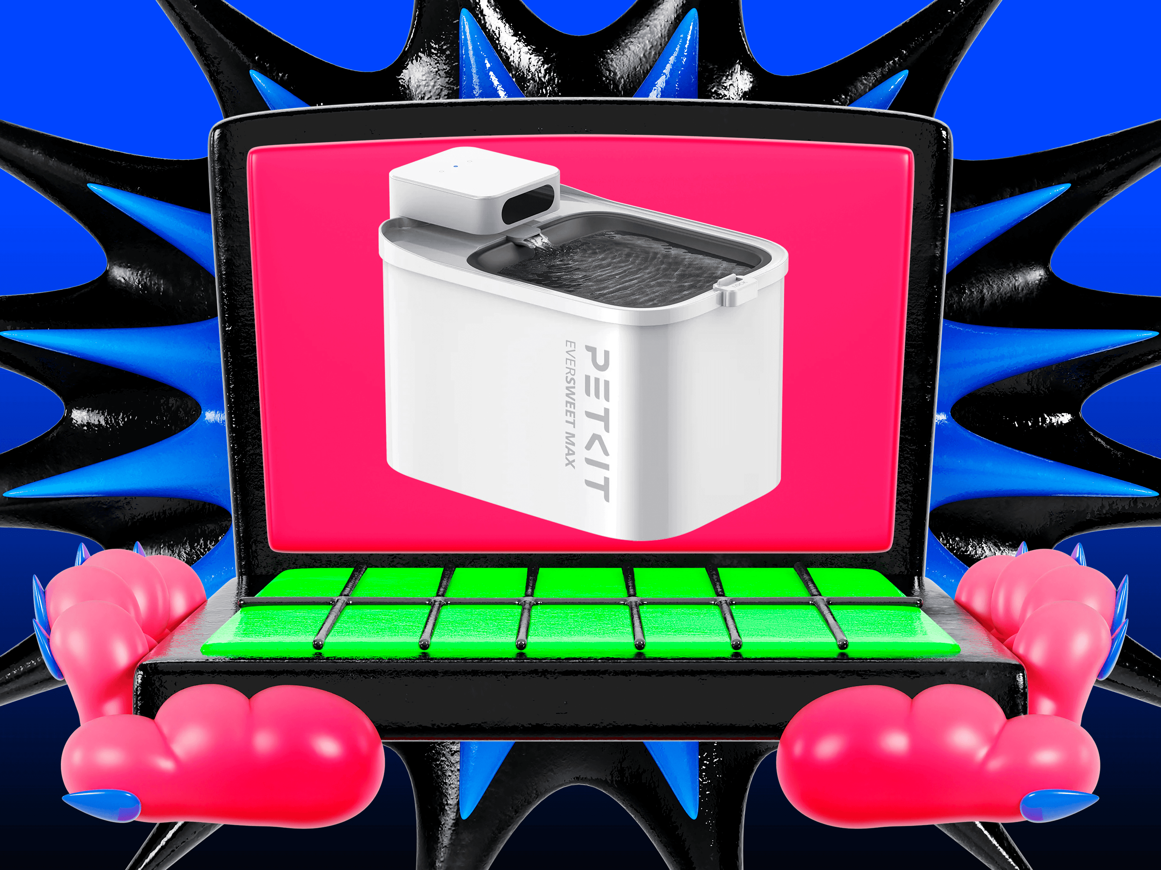 "Petkit Eversweet Max 2: 💸 $23 off? My wallet just did a backflip! 🤑💀 #ThirstyCatApproved"