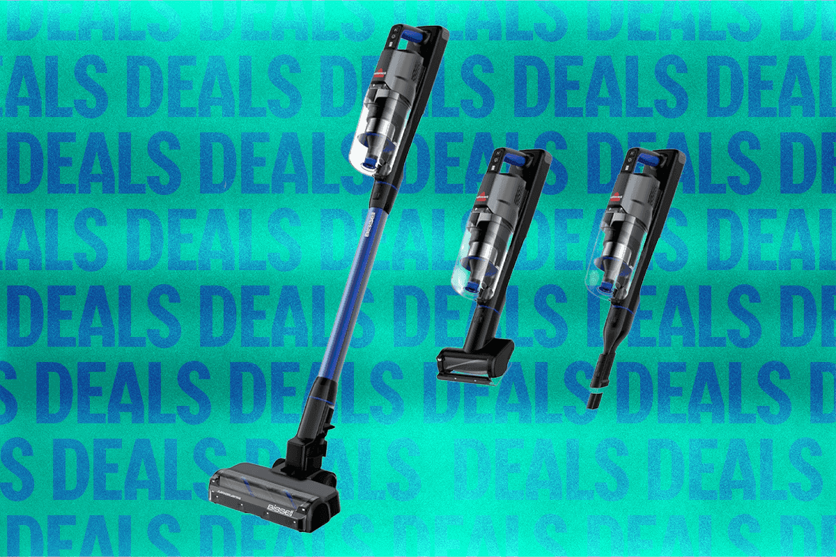 “$50 off our fave cordless vacuum! Time to clean up your life, not your bank account 💸💥 #Adulting”