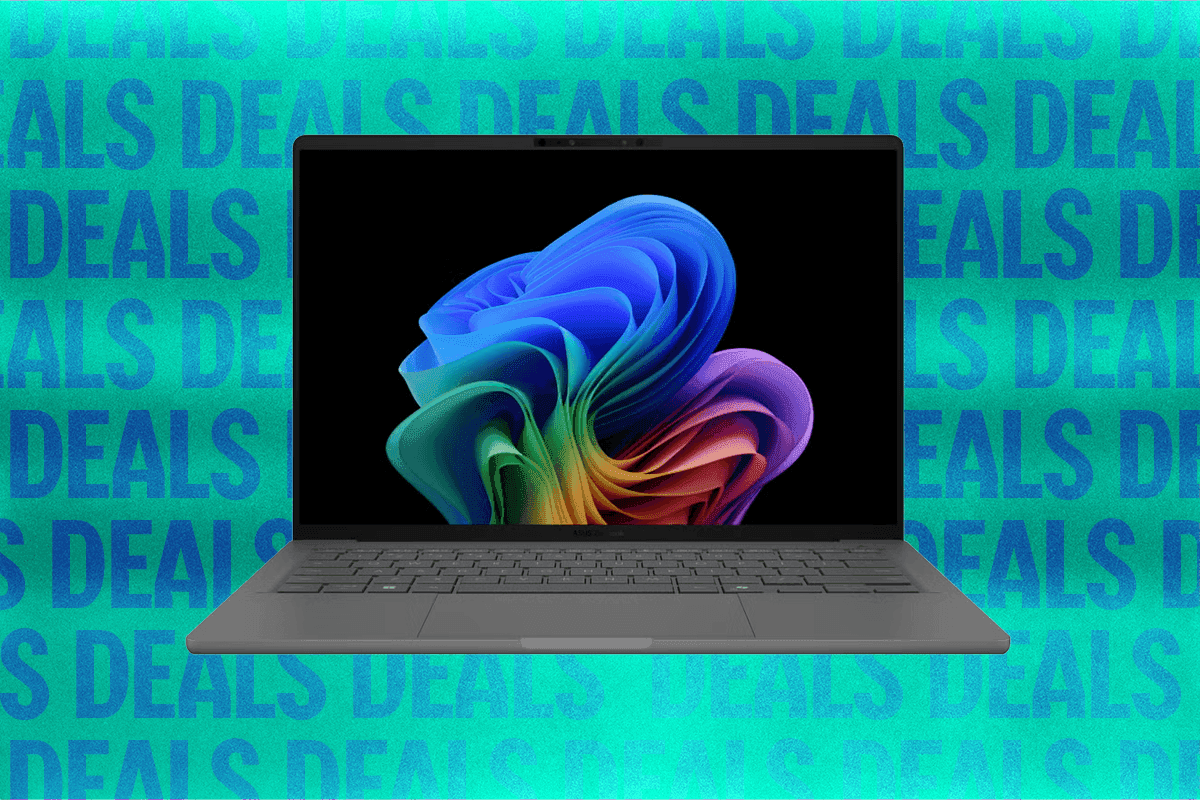 "When your laptop is lighter than your bank account 💸💻✨ Almost half off, no cap! 🚀🔥"