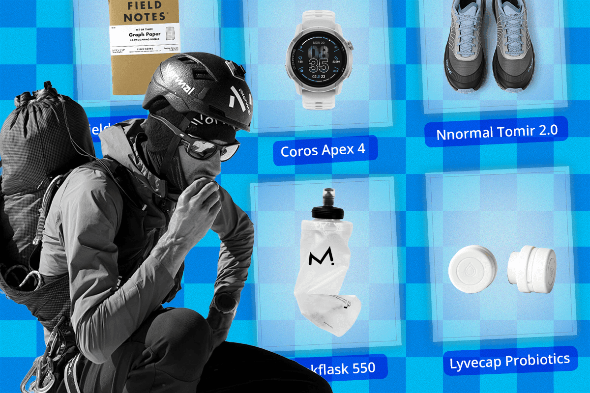 Kilian Jornet’s 14er packing list: Less cringe, more send! ⛰️✨ Who needs a life jacket in a mountain? 😂💀