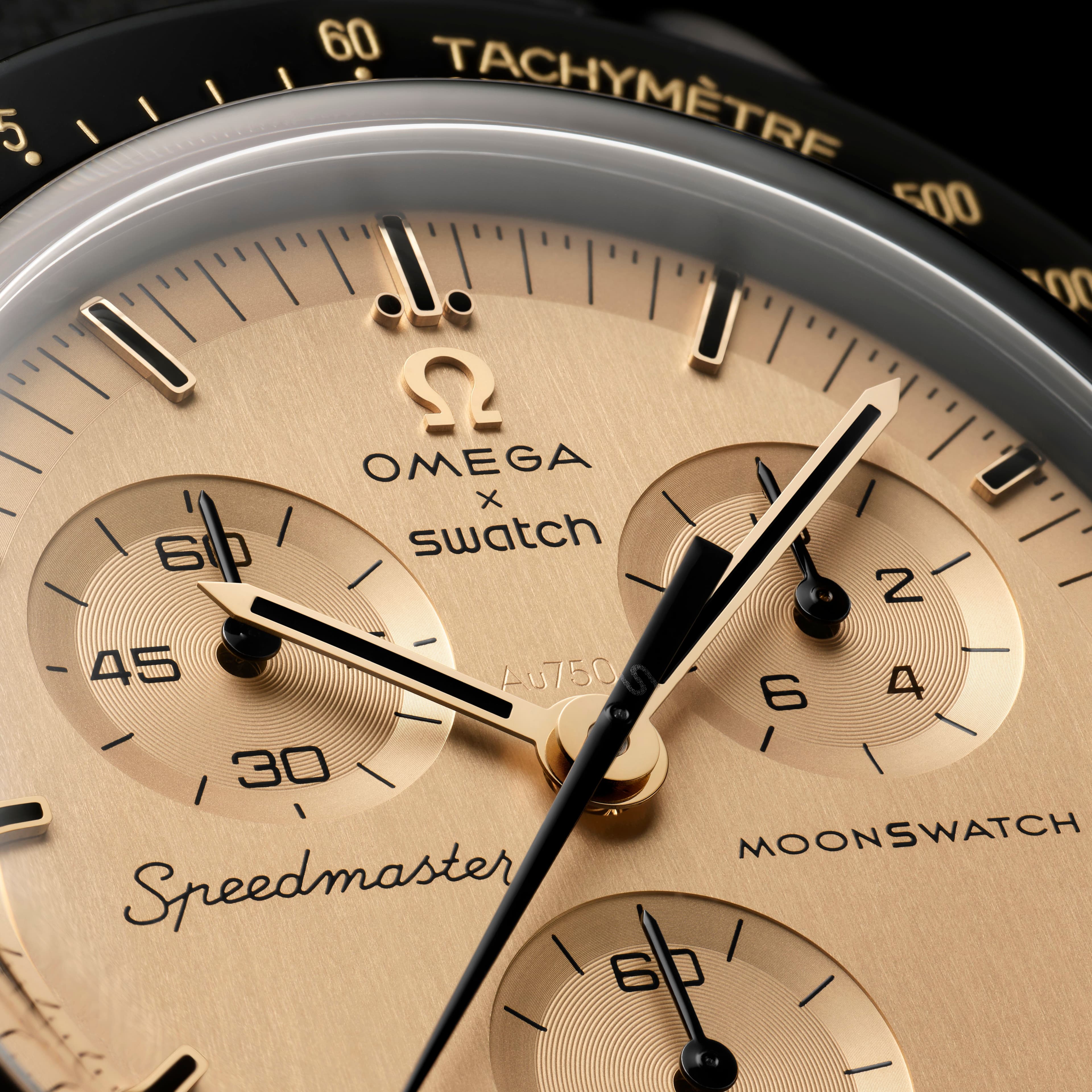 "Swatch drops Gold MoonSwatch: the glow-up we needed after that Royal Pop nightmare 💀✨ #WatchesBeLike"